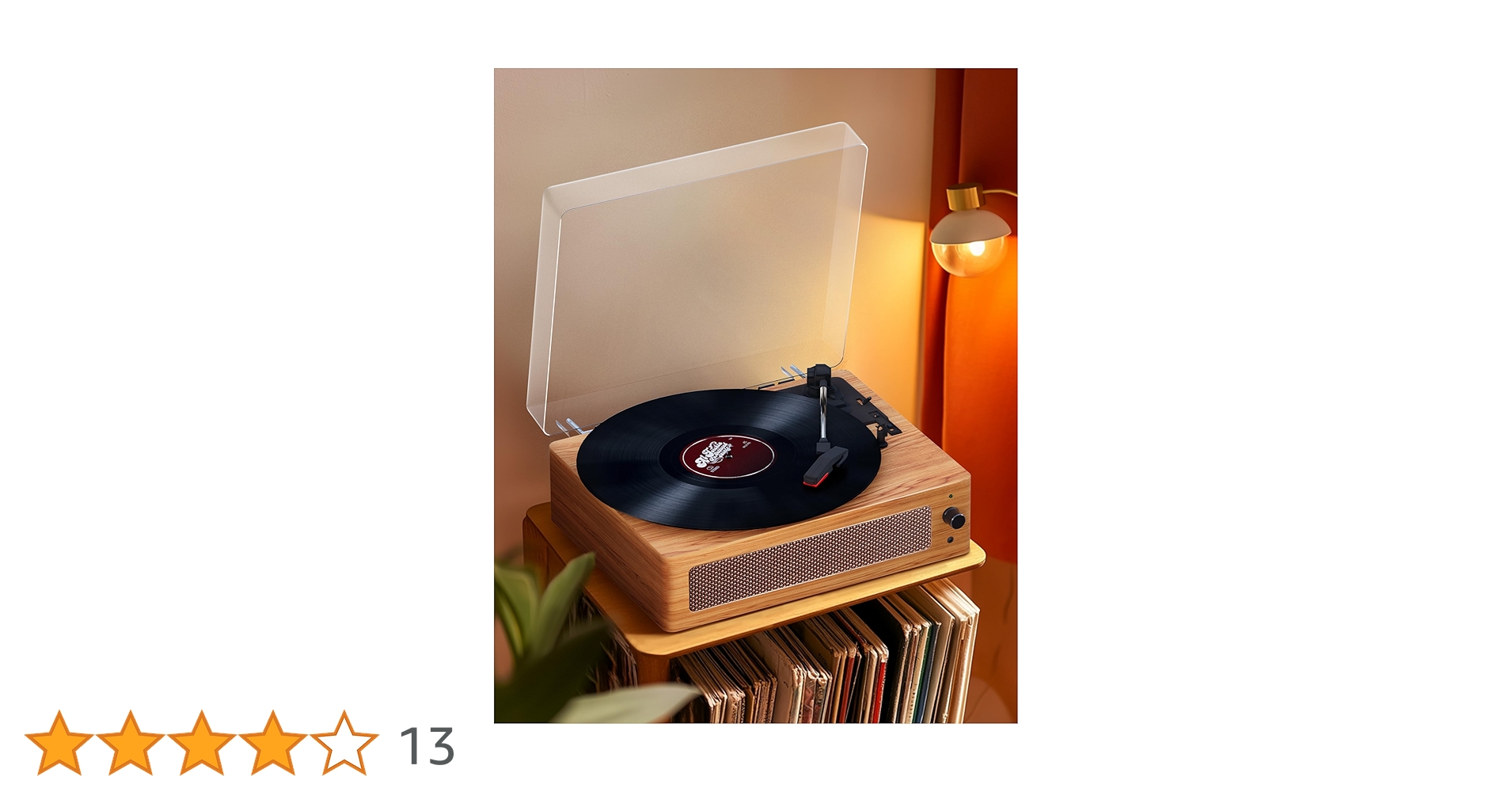 Amazon.co.jp: Hoshikou Denpa レコードプレーヤー 内蔵